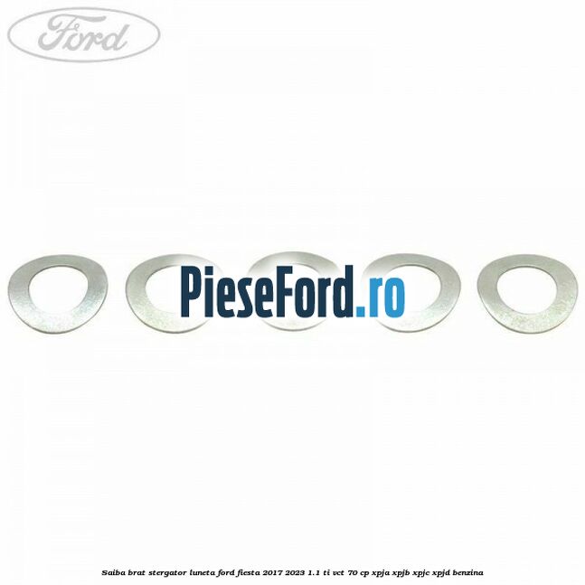 Saiba brat stergator, luneta Ford Fiesta 2017-2023 1.1 Ti-VCT 70 cp XPJA, XPJB, XPJC, XPJD benzina
