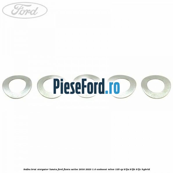 Saiba brat stergator, luneta Ford Fiesta Active 2018-2023 1.0 EcoBoost mHEV 125 cp B7JA, B7JB, B7JC Hybrid