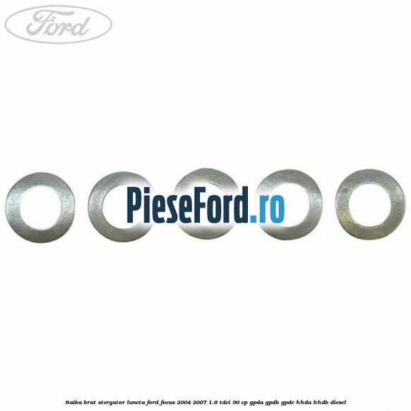 Saiba brat stergator, luneta Ford Focus 2004-2007 1.6 TDCi 90 cp GPDA, GPDB, GPDC, HHDA, HHDB diesel