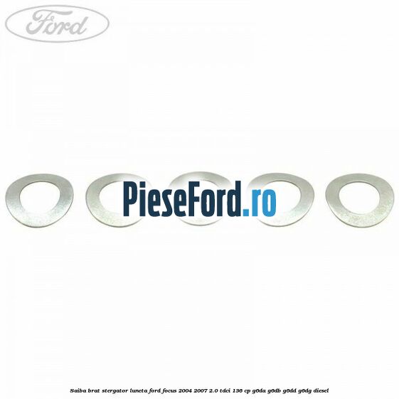 Saiba brat stergator, luneta Ford Focus 2004-2007 2.0 TDCi 136 cp G6DA, G6DB, G6DD, G6DG diesel