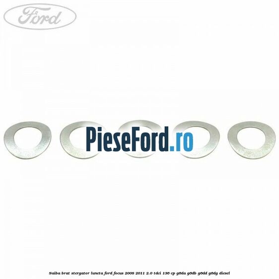 Saiba brat stergator, luneta Ford Focus 2008-2011 2.0 TDCi 136 cp G6DA, G6DB, G6DD, G6DG diesel