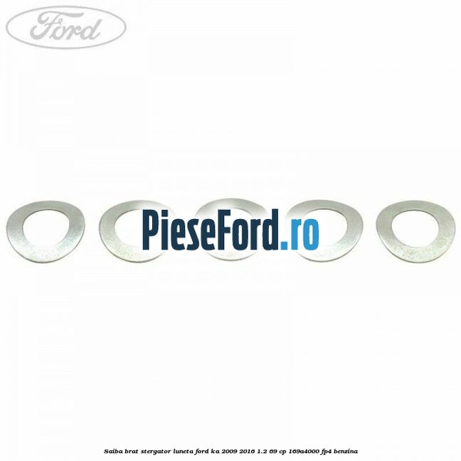 Saiba brat stergator, luneta Ford Ka 2009-2016 1.2 69 cp 169A4000, FP4 benzina