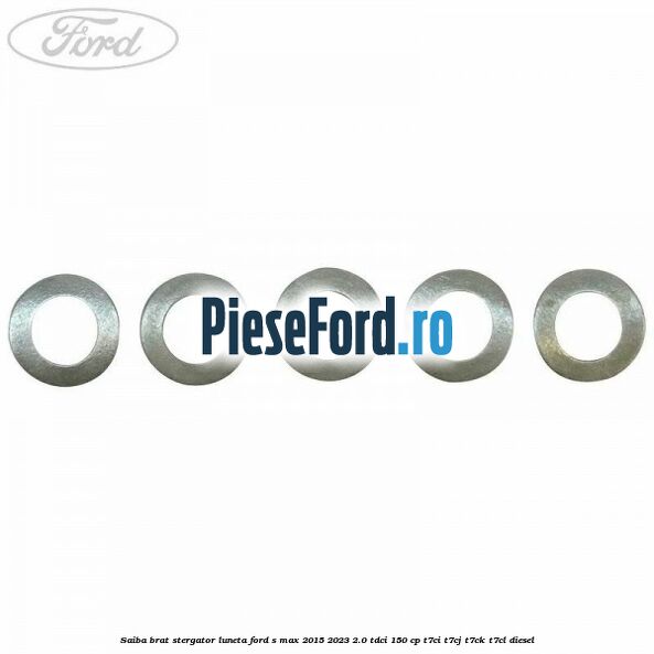 Saiba brat stergator, luneta Ford S-Max 2015-2023 2.0 TDCi 150 cp T7CI, T7CJ, T7CK, T7CL diesel