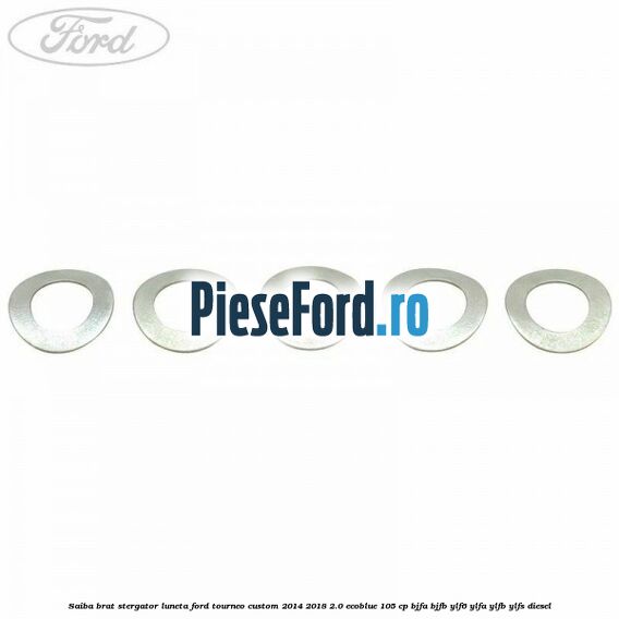 Saiba brat stergator, luneta Ford Tourneo Custom 2014-2018 2.0 EcoBlue 105 cp BJFA, BJFB, YLF6, YLFA, YLFB, YLFS diesel