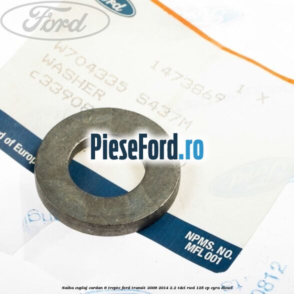 Saiba cuplaj cardan 6 trepte Ford Transit 2006-2014 2.2 TDCi RWD 125 cp CYRA diesel