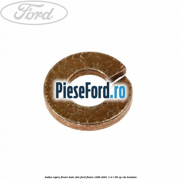 Saiba cupru fixare baie ulei Ford Fiesta 1996-2001 1.0 i 65 cp C4E benzina