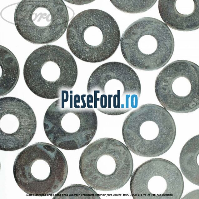 Saiba dreapta aripa fata prag exterior ornament inferior Ford Escort 1990-1995 1.4 75 cp F4B, FUH benzina