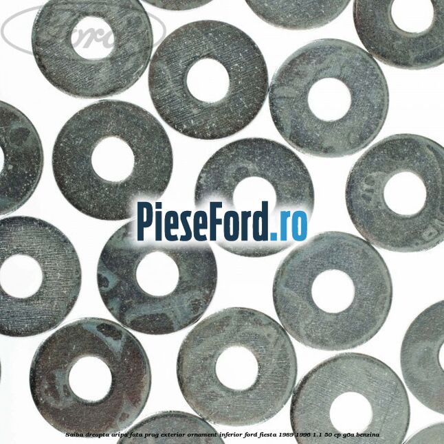Saiba dreapta aripa fata prag exterior ornament inferior Ford Fiesta 1989-1996 1.1 50 cp G6A benzina