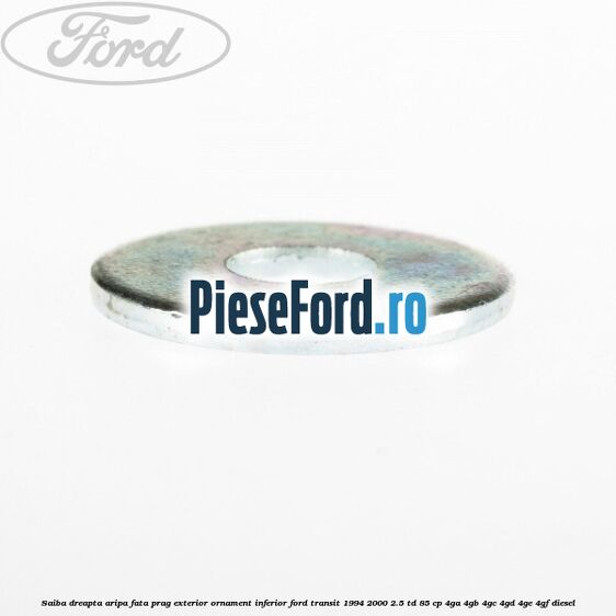 Saiba dreapta aripa fata prag exterior ornament inferior Ford Transit 1994-2000 2.5 TD 85 cp 4GA, 4GB, 4GC, 4GD, 4GE, 4GF diesel