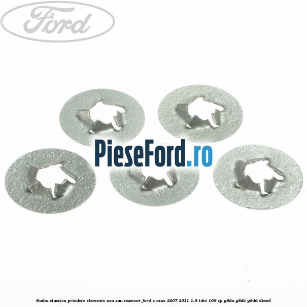 Saiba elastica prindere elemente usa sau rezervor Ford C-Max 2007-2011 1.6 TDCi 109 cp G8DA, G8DB, G8DD diesel