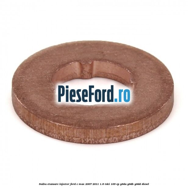 Saiba etansare injector Ford C-Max 2007-2011 1.6 TDCi 109 cp G8DA, G8DB, G8DD diesel