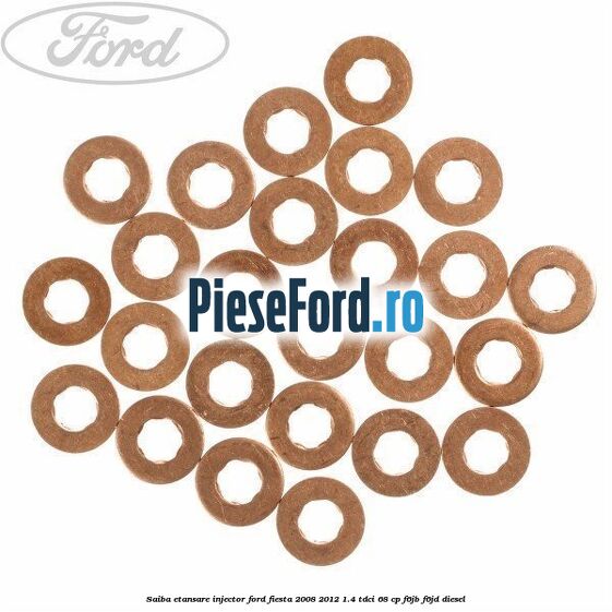 Saiba etansare injector Ford Fiesta 2008-2012 1.4 TDCi 68 cp Saiba etansare injector Ford Fiesta 2008-2012 1.4 TDCi 68 cp F6JB, F6JD diesel