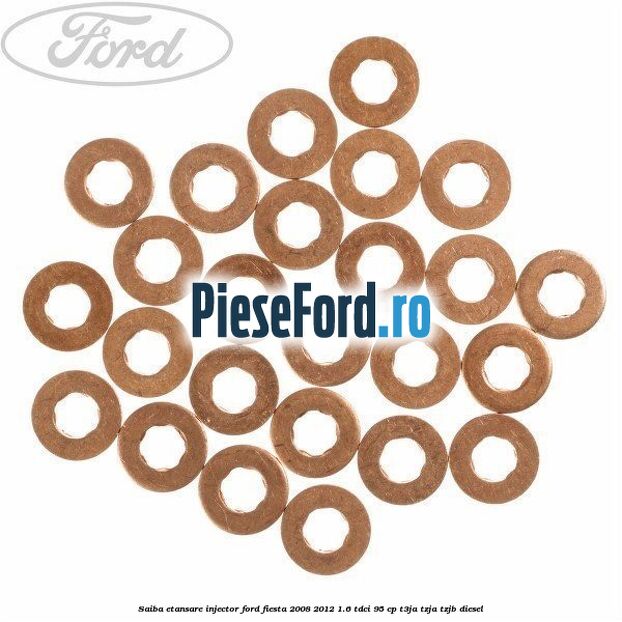 Saiba etansare injector Ford Fiesta 2008-2012 1.6 TDCi 95 cp T3JA, TZJA, TZJB diesel