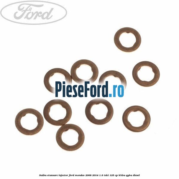 Saiba etansare injector Ford Mondeo 2008-2014 1.8 TDCi 125 cp Saiba etansare injector Ford Mondeo 2008-2014 1.8 TDCi 125 cp KHBA, QYBA diesel