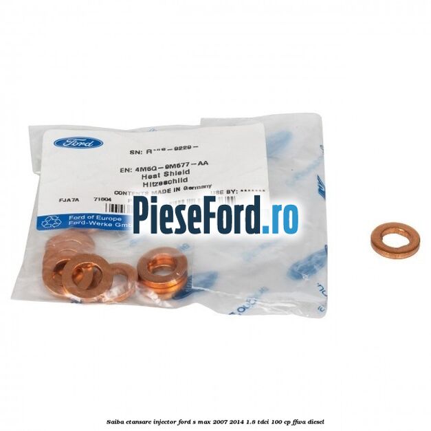 Saiba etansare injector Ford S-Max 2007-2014 1.8 TDCi 100 cp FFWA diesel
