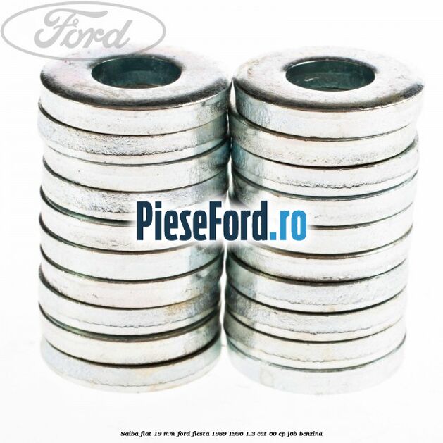 Saiba flat 19 mm Ford Fiesta 1989-1996 1.3 CAT 60 cp J6B benzina