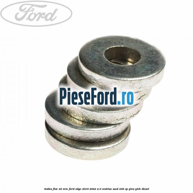 Saiba flat 22 mm Ford Edge 2019-2022 2.0 EcoBlue AWD 238 cp YLCA, YLCB diesel
