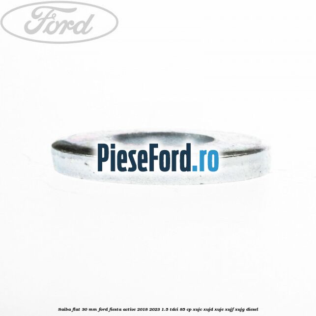 Saiba flat 30 mm Ford Fiesta Active 2018-2023 1.5 TDCi 85 cp XUJC, XUJD, XUJE, XUJF, XUJG diesel