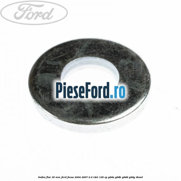 Saiba flat 30 mm Ford Focus 2004-2007 2.0 TDCi 136 cp G6DA, G6DB, G6DD, G6DG diesel