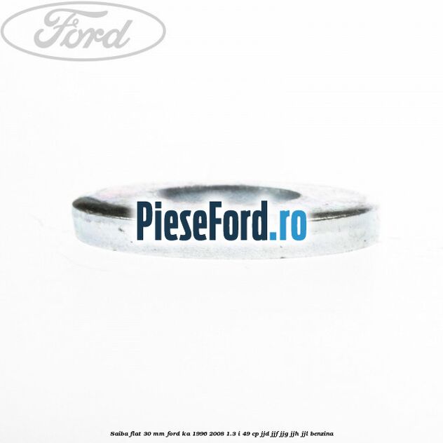 Saiba flat 30 mm Ford Ka 1996-2008 1.3 i 49 cp JJD, JJF, JJG, JJH, JJL benzina