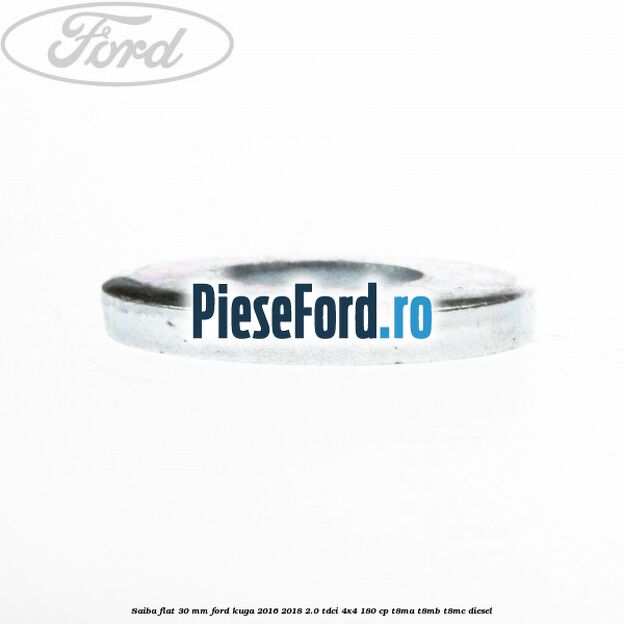 Saiba flat 30 mm Ford Kuga 2016-2018 2.0 TDCi 4x4 180 cp T8MA, T8MB, T8MC diesel
