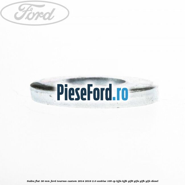 Saiba flat 30 mm Ford Tourneo Custom 2014-2018 2.0 EcoBlue 105 cp BJFA, BJFB, YLF6, YLFA, YLFB, YLFS diesel