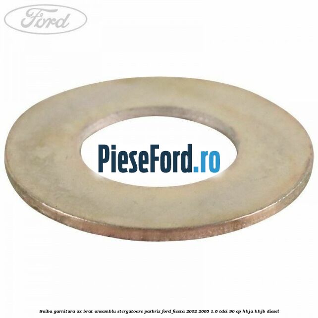 Saiba garnitura ax brat ansamblu stergatoare parbriz Ford Fiesta 2002-2005 1.6 TDCi 90 cp HHJA, HHJB diesel