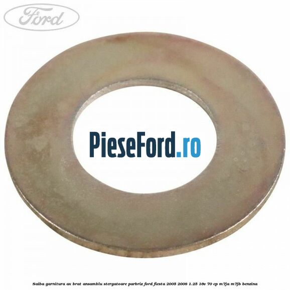 Saiba garnitura ax brat ansamblu stergatoare parbriz Ford Fiesta 2005-2008 1.25 16V 70 cp M7JA, M7JB benzina