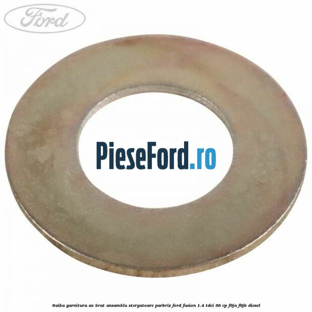 Saiba garnitura ax brat ansamblu stergatoare parbriz Ford Fusion 1.4 TDCi 68 cp F6JA, F6JB diesel