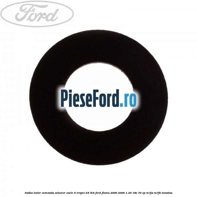 Saiba levier comanda selector cutie 5 trepte B5/IB5 Ford Fiesta 2005-2008 1.25 16V 70 cp M7JA, M7JB benzina