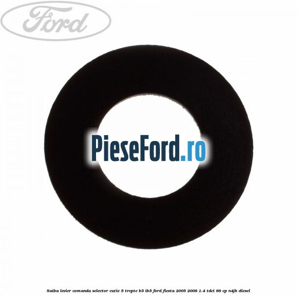 Saiba levier comanda selector cutie 5 trepte B5/IB5 Ford Fiesta 2005-2008 1.4 TDCi 68 cp N4JB diesel