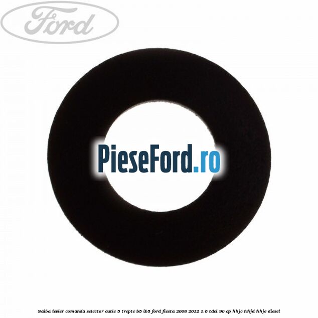 Saiba levier comanda selector cutie 5 trepte B5/IB5 Ford Fiesta 2008-2012 1.6 TDCi 90 cp HHJC, HHJD, HHJE diesel