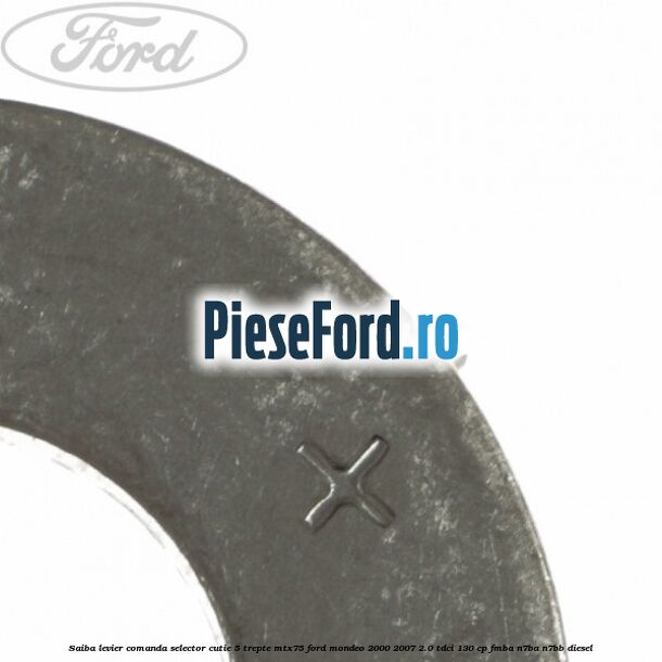 Saiba levier comanda selector cutie 5 trepte MTX75 Ford Mondeo 2000-2007 2.0 TDCi 130 cp FMBA, N7BA, N7BB diesel