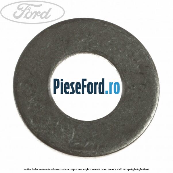 Saiba levier comanda selector cutie 5 trepte MTX75 Ford Transit 2000-2006 2.4 DI  90 cp D2FA, D2FB diesel