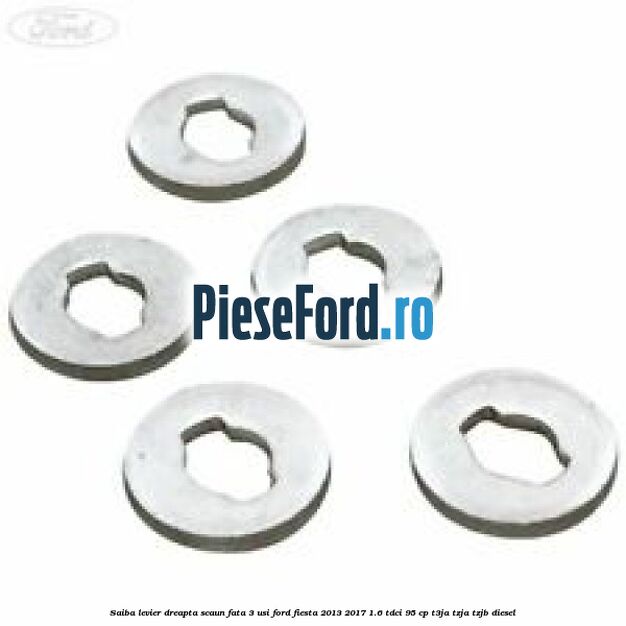 Saiba levier dreapta scaun fata 3 usi Ford Fiesta 2013-2017 1.6 TDCi 95 cp T3JA, TZJA, TZJB diesel