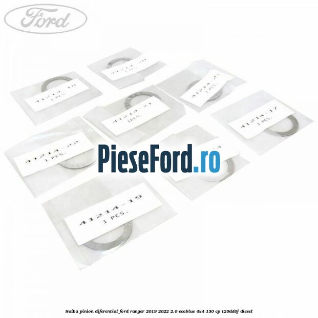 Saiba pinion diferential Ford Ranger 2019-2022 2.0 EcoBlue 4x4 130 cp T20DD0J diesel