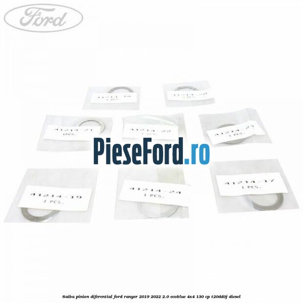 Saiba pinion diferential Ford Ranger 2019-2022 2.0 EcoBlue 4x4 130 cp T20DD0J diesel