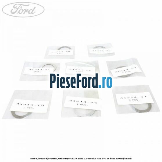 Saiba pinion diferential Ford Ranger 2019-2022 2.0 EcoBlue 4x4 170 cp BC2X, T20DD0J diesel