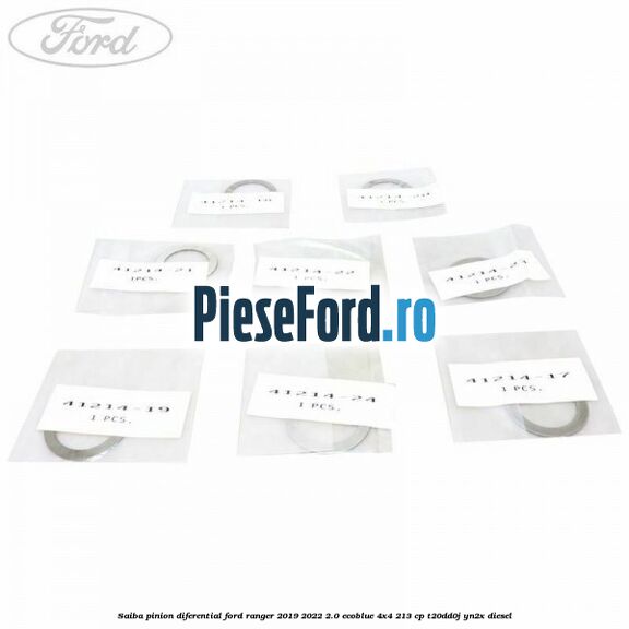 Saiba pinion diferential Ford Ranger 2019-2022 2.0 EcoBlue 4x4 213 cp T20DD0J, YN2X diesel
