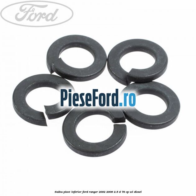 Saiba pivot inferior Ford Ranger 2002-2006 2.5 D 78 cp WL diesel