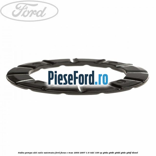 Saiba pompa ulei cutie automata Ford Focus C-Max 2003-2007 1.6 TDCi 109 cp G8DA, G8DB, G8DD, G8DE, G8DF diesel