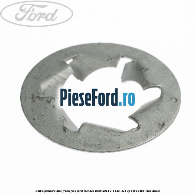 Saiba prindere disc frana fata Ford Mondeo 2008-2014 1.6 TDCi 115 cp T1BA, T1BB, T1BC diesel