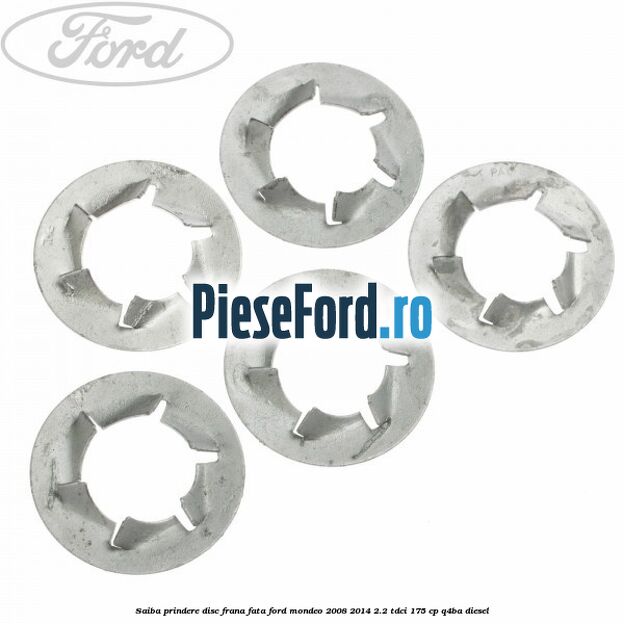Saiba prindere disc frana fata Ford Mondeo 2008-2014 2.2 TDCi 175 cp Q4BA diesel