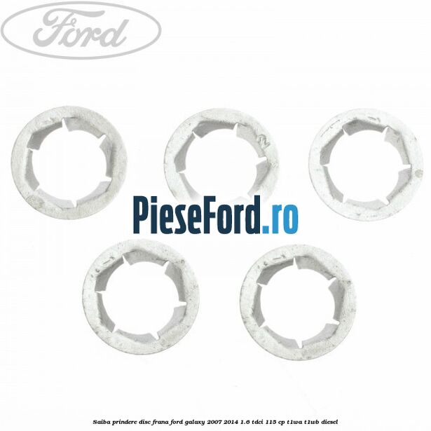 Saiba prindere disc frana Ford Galaxy 2007-2014 1.6 TDCi 115 cp T1WA, T1WB diesel