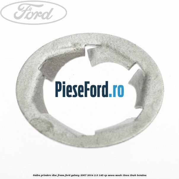 Saiba prindere disc frana Ford Galaxy 2007-2014 2.0 145 cp AOWA, AOWB, TBWA, TBWB benzina