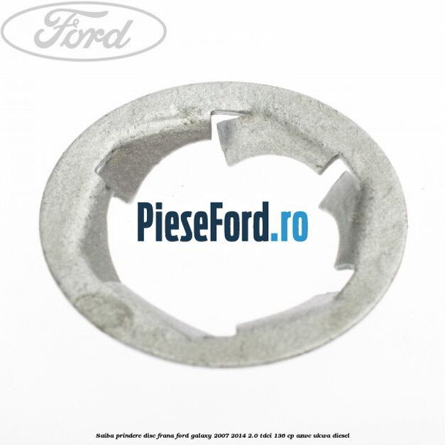 Saiba prindere disc frana Ford Galaxy 2007-2014 2.0 TDCi 136 cp AZWC, UKWA diesel