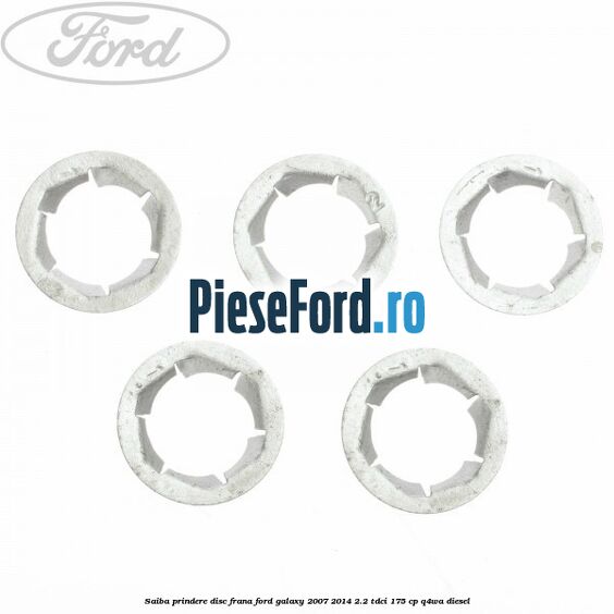 Saiba prindere disc frana Ford Galaxy 2007-2014 2.2 TDCi 175 cp Q4WA diesel