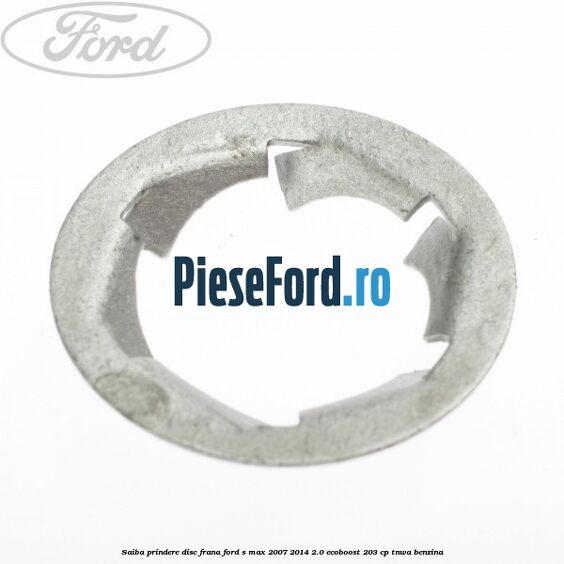 Saiba prindere disc frana Ford S-Max 2007-2014 2.0 EcoBoost 203 cp TNWA benzina