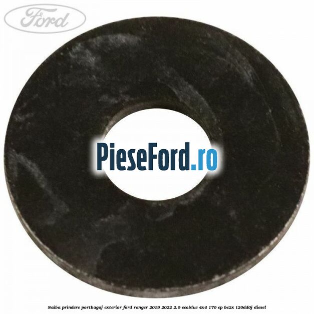 Saiba prindere portbagaj exterior Ford Ranger 2019-2022 2.0 EcoBlue 4x4 170 cp BC2X, T20DD0J diesel