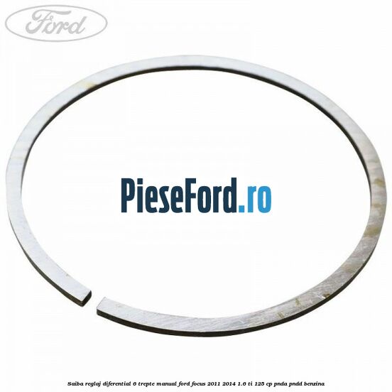 Saiba reglaj diferential 6 trepte manual Ford Focus 2011-2014 1.6 Ti 125 cp PNDA, PNDD benzina